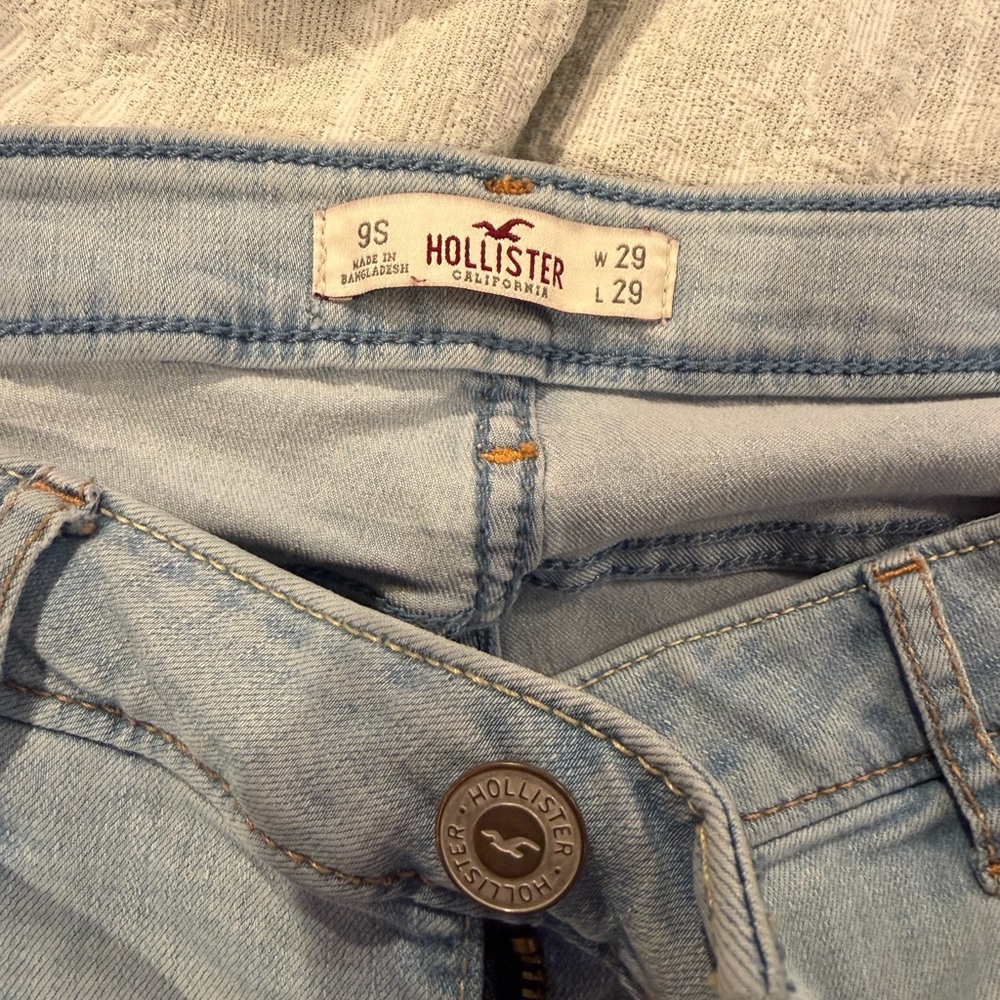 Hollister Sky Blue Denim Pants